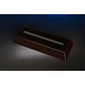 Dark Rosewood Rectangular LED Base (4-3/4 x 6-5/8")